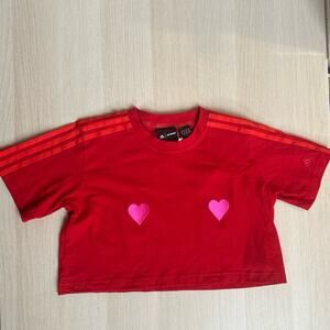 Adidas x Ivy Park Graphic Crop Tee - Size XS - NEW